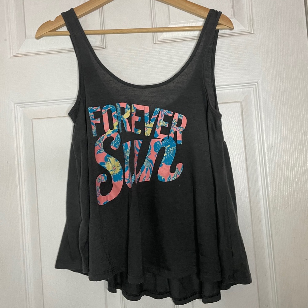 Summer flowy tank